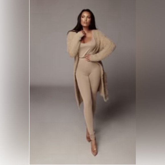 JLuxLabel - Soft Belted Sweater - Picture 2 of 5